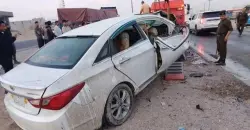 حادث مروع يودي بحياة عميد وجنديين عراقيين في كركوك