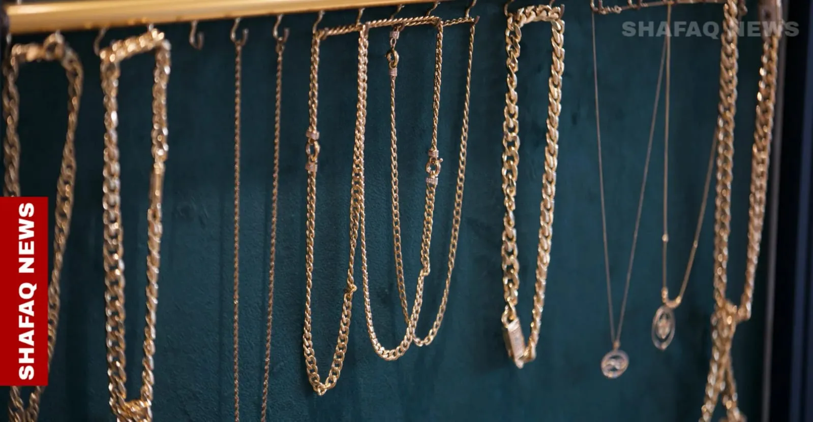 ‏داوەزیان نرخ تەڵا لە بازاڕەیل بەغداد و هەولێر