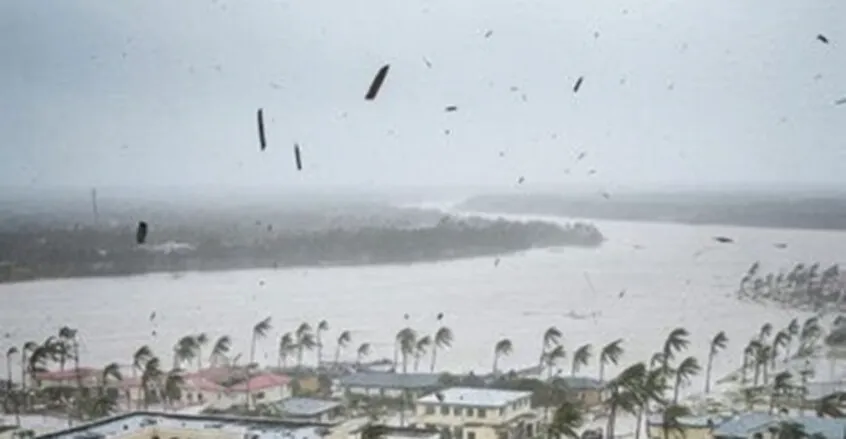 کوشیان و زەخمداری خستەو.. زریان "ميليسا" ویرانکاری گەورەیگ لە کاریبی دروس کەێد