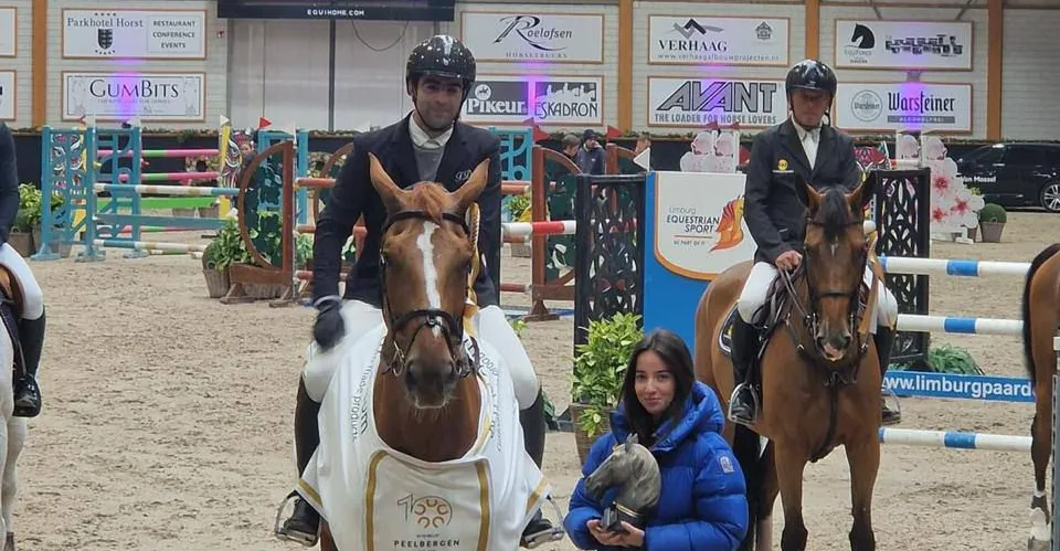 العراق الأول في بطولة قفز الحواجز بهولندا