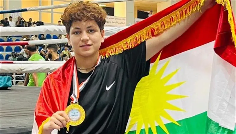 ‏دویەتە کوردیگ بوودە پاڵەوان کیک بۆکسێنگ عراق