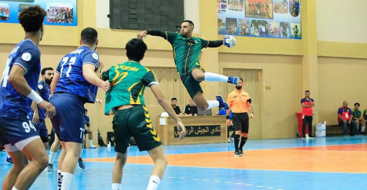 أحدهما بلا مباراة.. انتصاران في دوري النخبة العراقي لكرة اليد