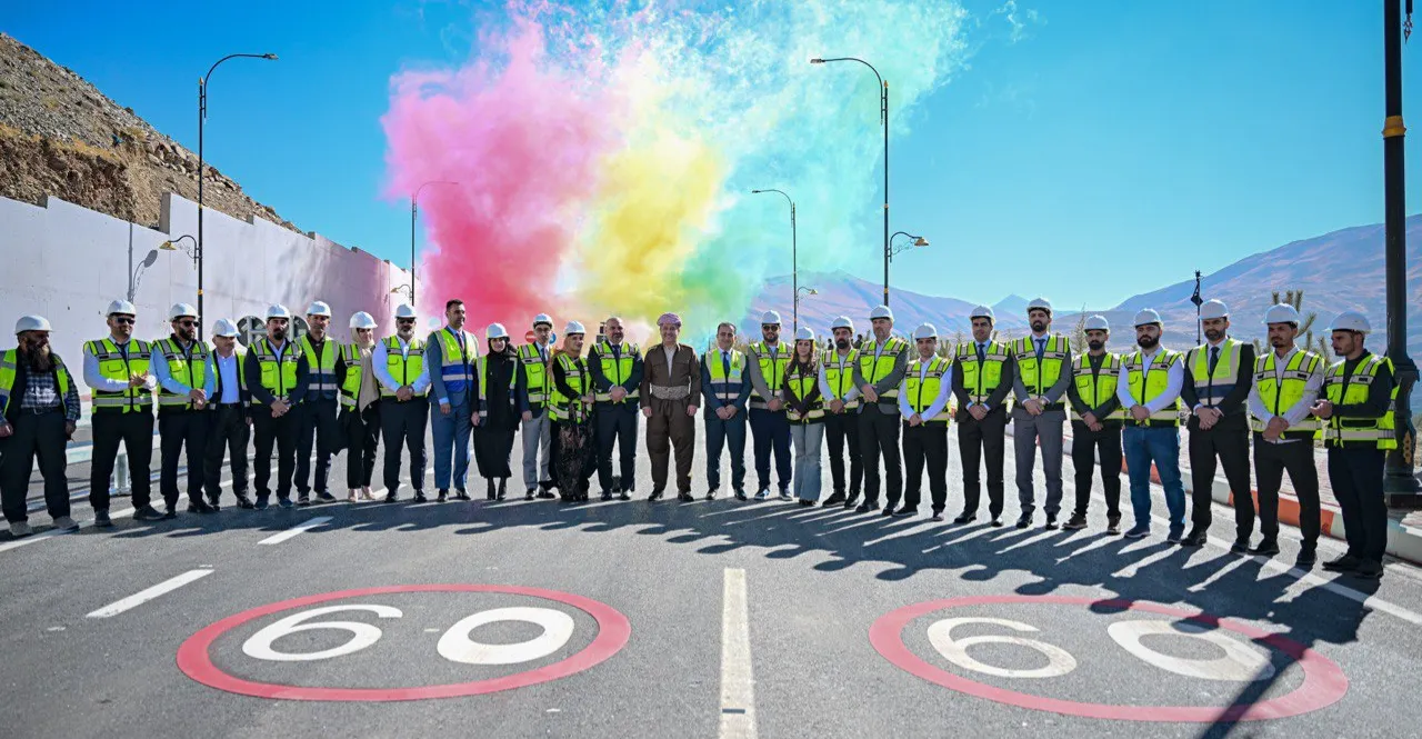 PM Barzani opens key road linking Kurdistan with Iran