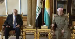 Leader Barzani, ex-US envoy discuss Iraq's political process