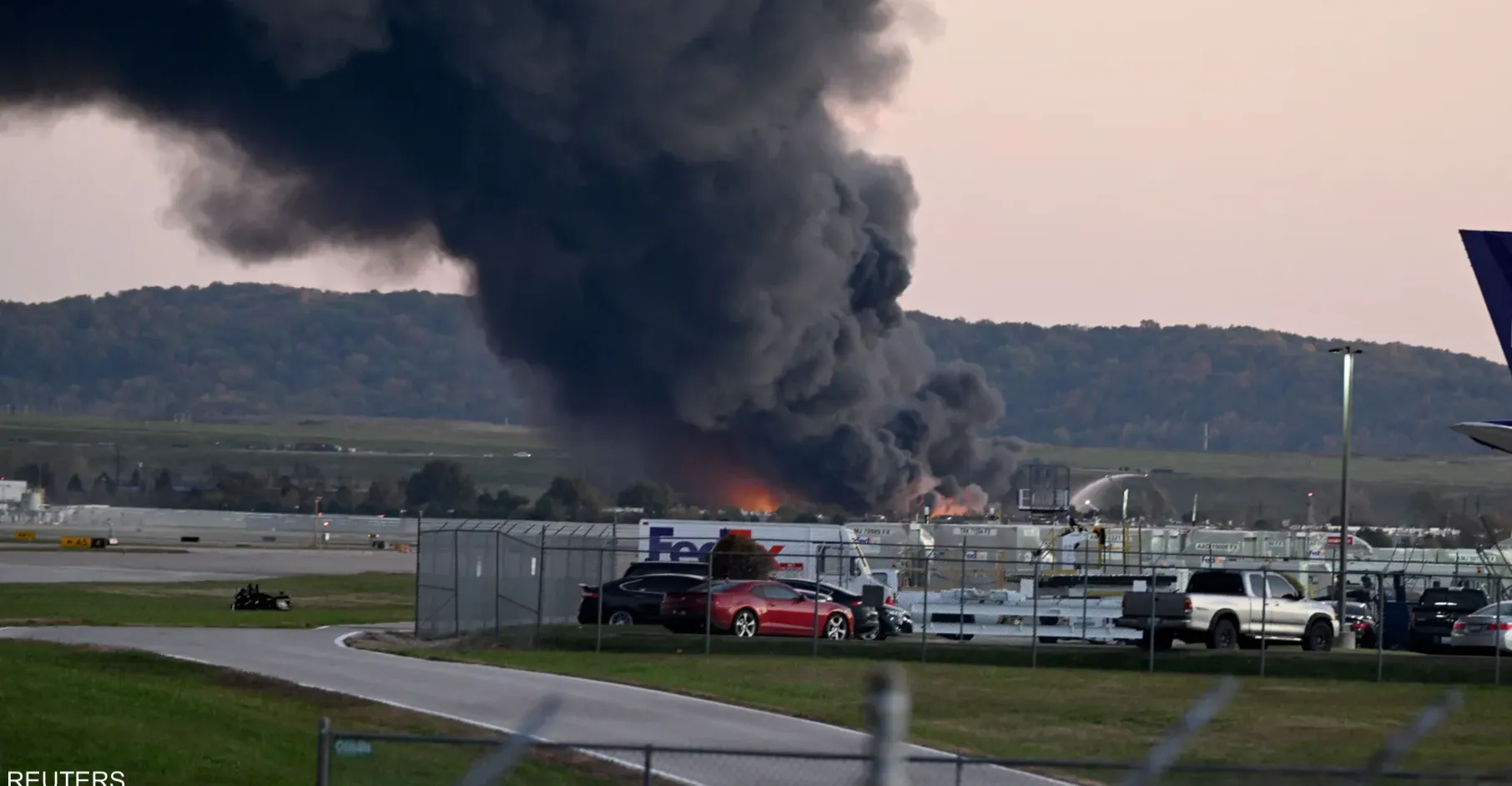 قتلى وجرحى بتحطم طائرة اميركية