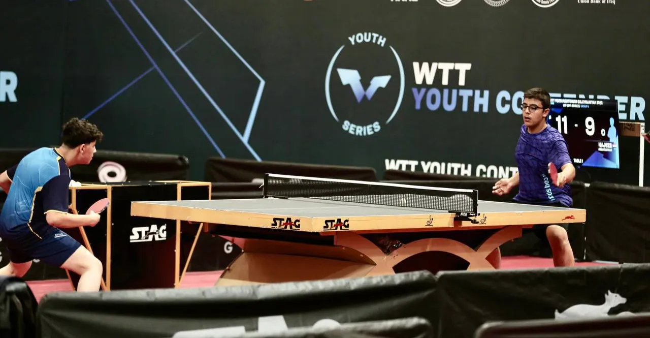 بمشاركة 6 دول.. انطلاق بطولة العراق لتنس الطاولة في السليمانية