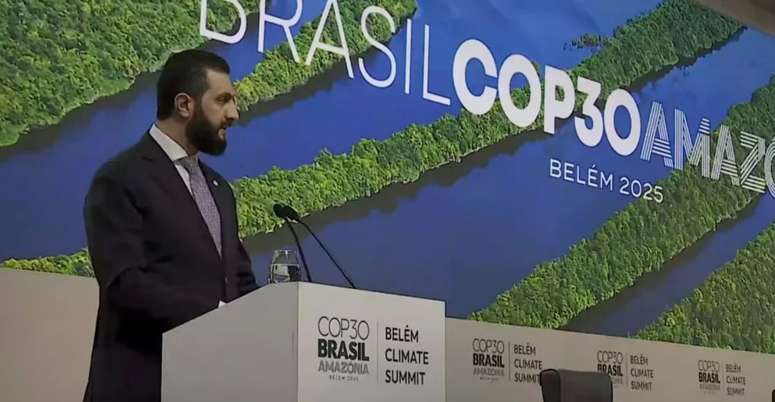 الشرع يدعو دول العالم إلى الاستثمار الأخضر في سوريا