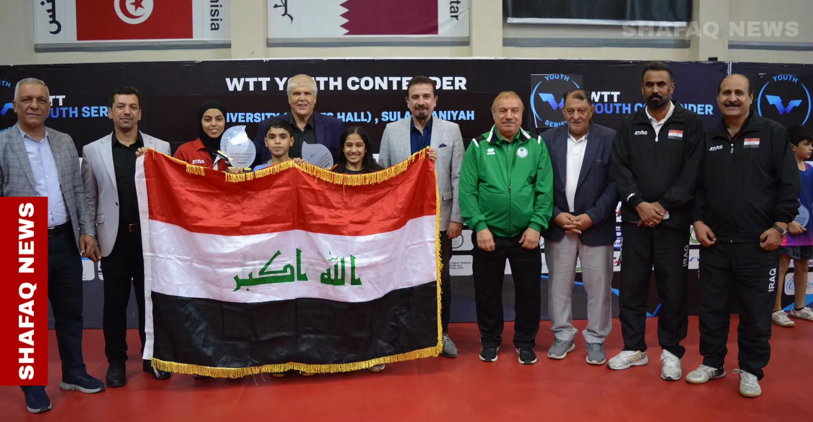 لاعبون محليون يحصدون 6 أوسمة من الذهب والفضة في بطولة العراق الدولية لتنس الطاولة