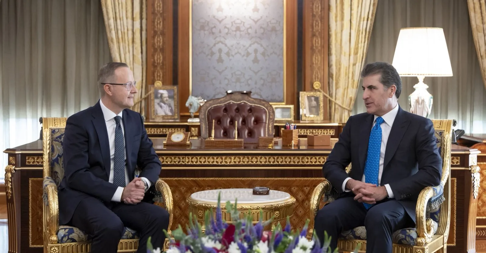 President Barzani discusses bilateral relations with Finland’s Ambassador
