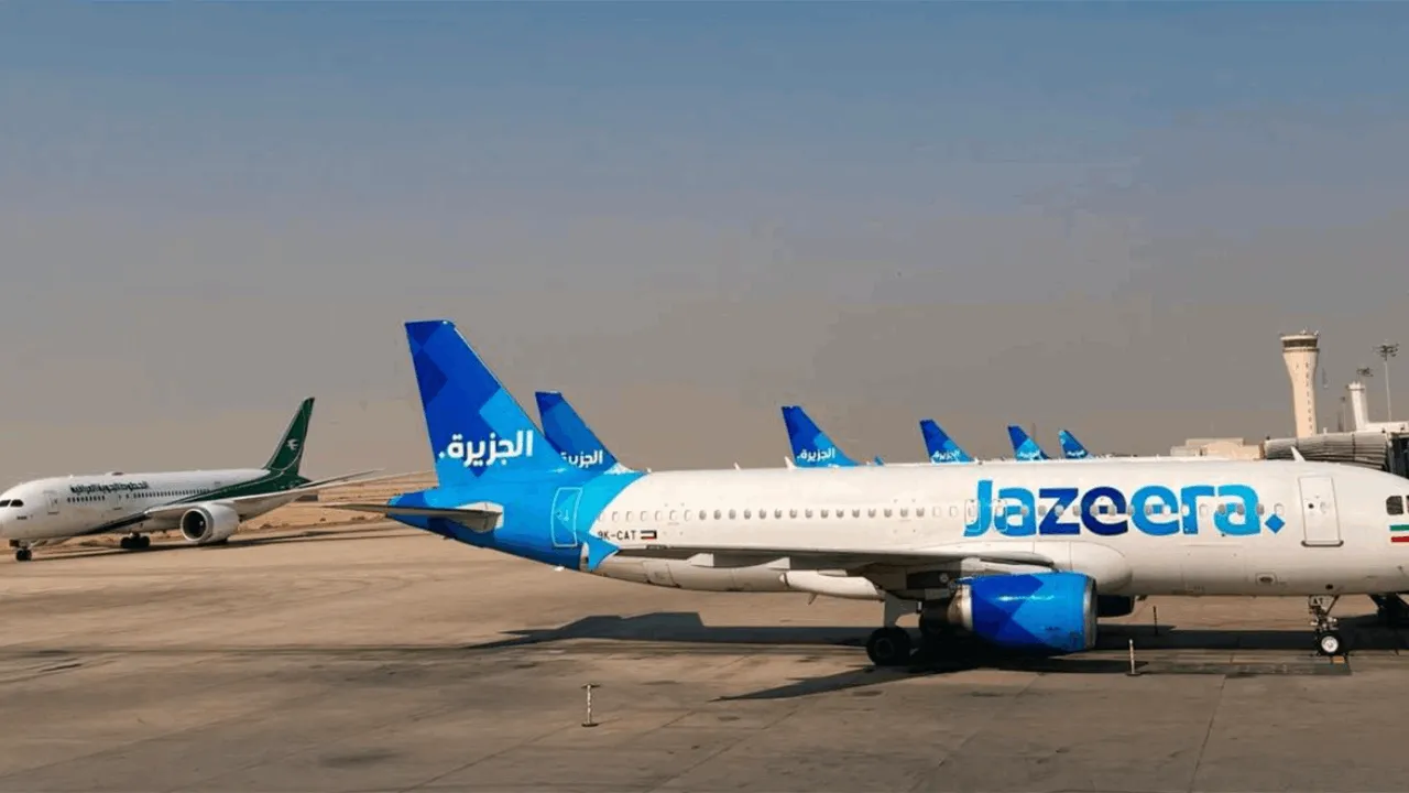 نیشتنەوەی ناچاری 9 فڕۆکە لە فڕوکەخانەی ناودەوڵەتی بەسرە لەوەر بەدی کەشوهەوای کوێت