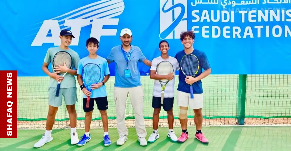 العراقي فهد سيف يبلغ نصف نهائي بطولة آسيا للتنس في جدة