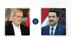 Pezeshkian congratulates Al-Sudani as Iraq wraps up elections