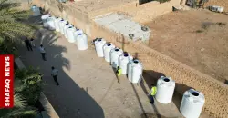 UN-supported youth drive brings water relief to Al-Anbar