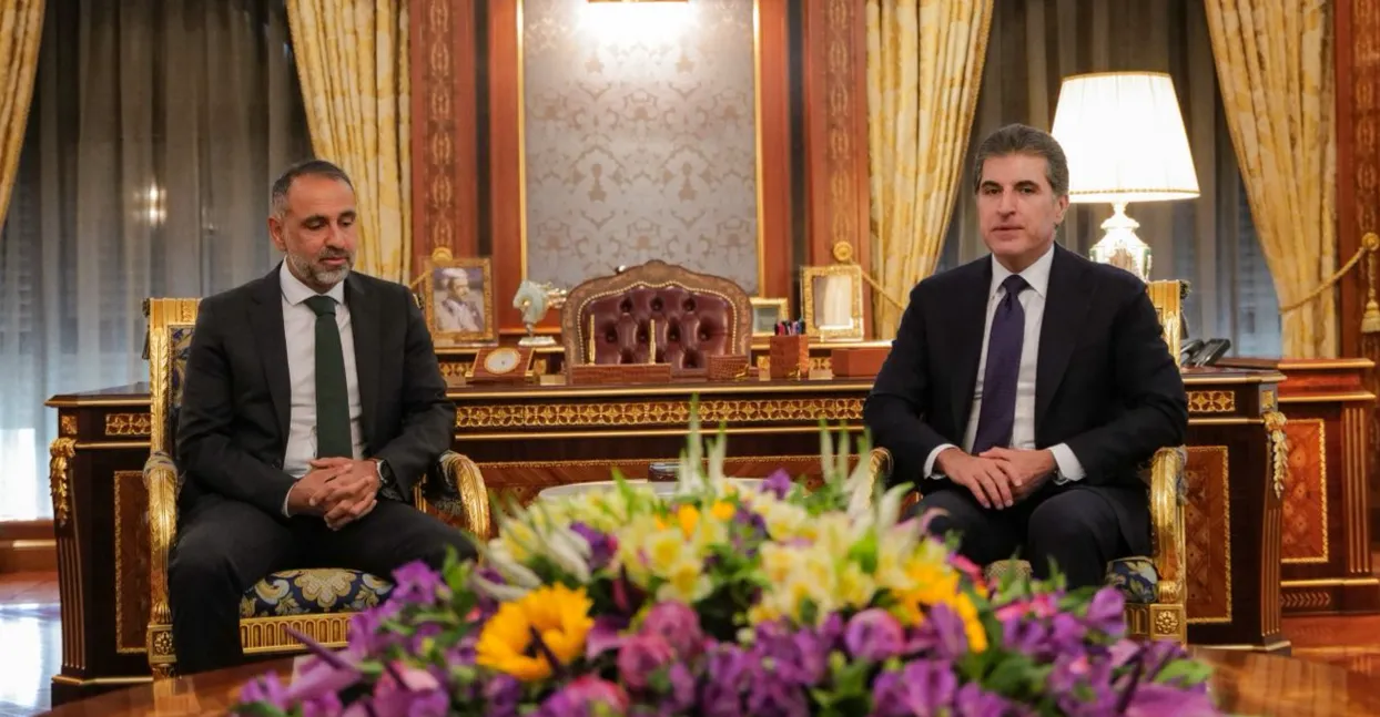 President Barzani examines Iraqi elections with UK, Korean Envoys