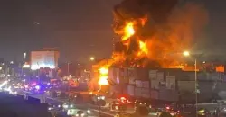 Massive fire hits Iraqi capital: Smoke inhalation cases registered