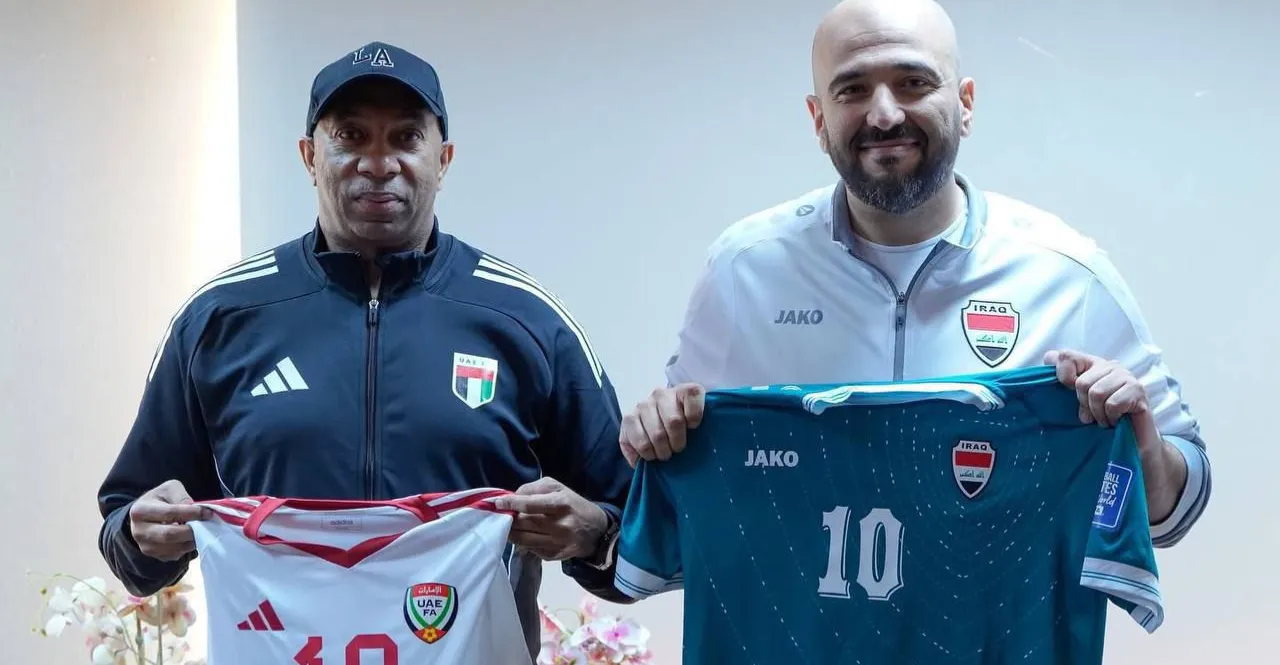 المنتخب العراقي يرتدي الزيّ الأخضر أمام الإمارات في مواجهة الحسم