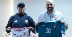 المنتخب العراقي يرتدي الزيّ الأخضر أمام الإمارات في مواجهة الحسم