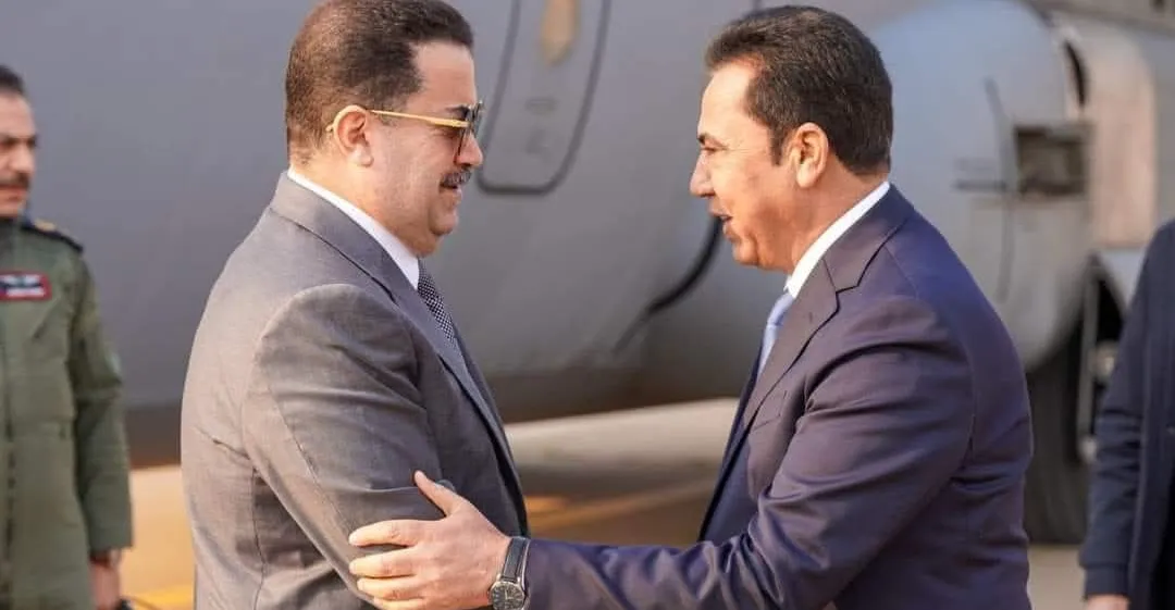 السوداني يصل الموصل متوجها بعدها الى اقليم كوردستان