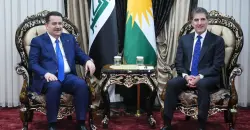 نيجيرفان بارزاني والسوداني يؤكدان على اعتماد الحوار لديمومة النظام الديمقراطي بالعراق