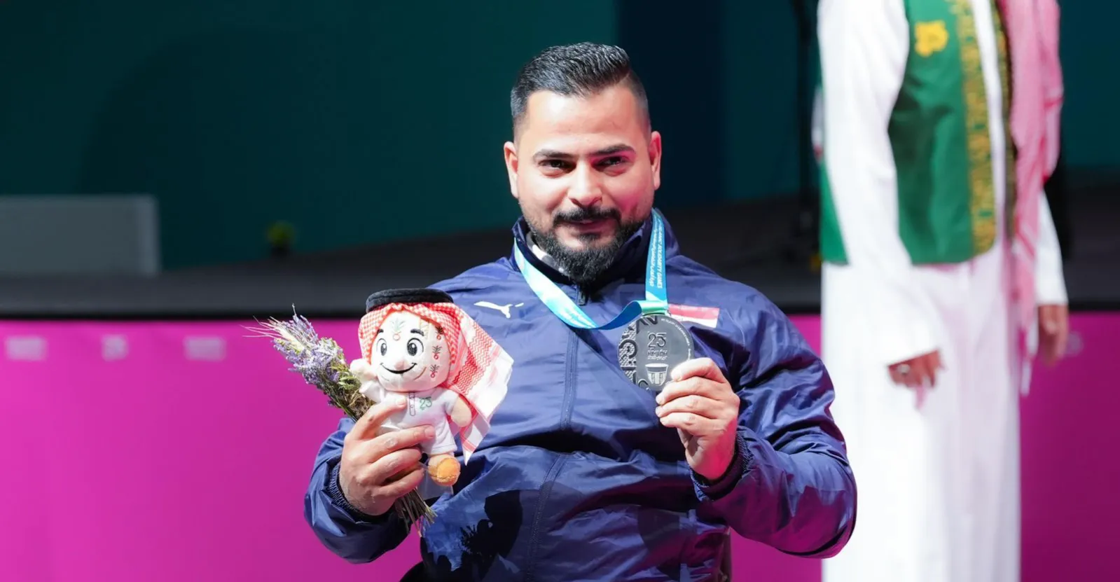 العراق يحصد فضية بمنافسات الوزن الخفيف في رفع الأثقال البارالمبي