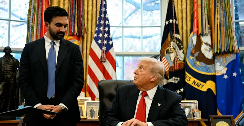 ‏لە یەکەم گردەوبوینیان مەمدای ترهمپ وە "فاشیست" وەسف کرد