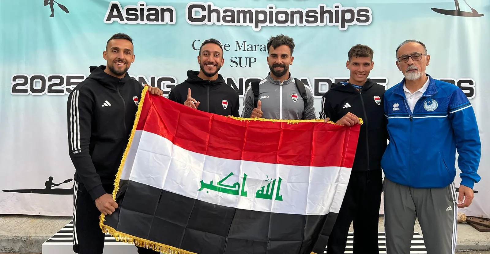 Five golds secured: Iraq ranks fifth in Asia Canoe Tournament