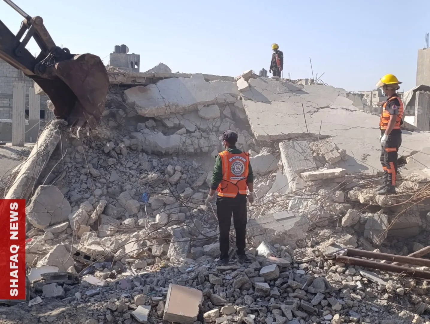 In Gaza, Civil Defense unearths entire families