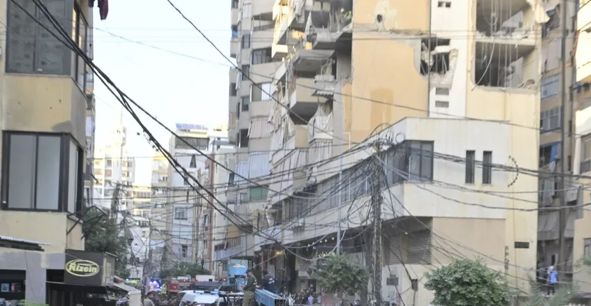 لبنان: 33 قتيلاً وجريحاً بغارة الضاحية الجنوبية