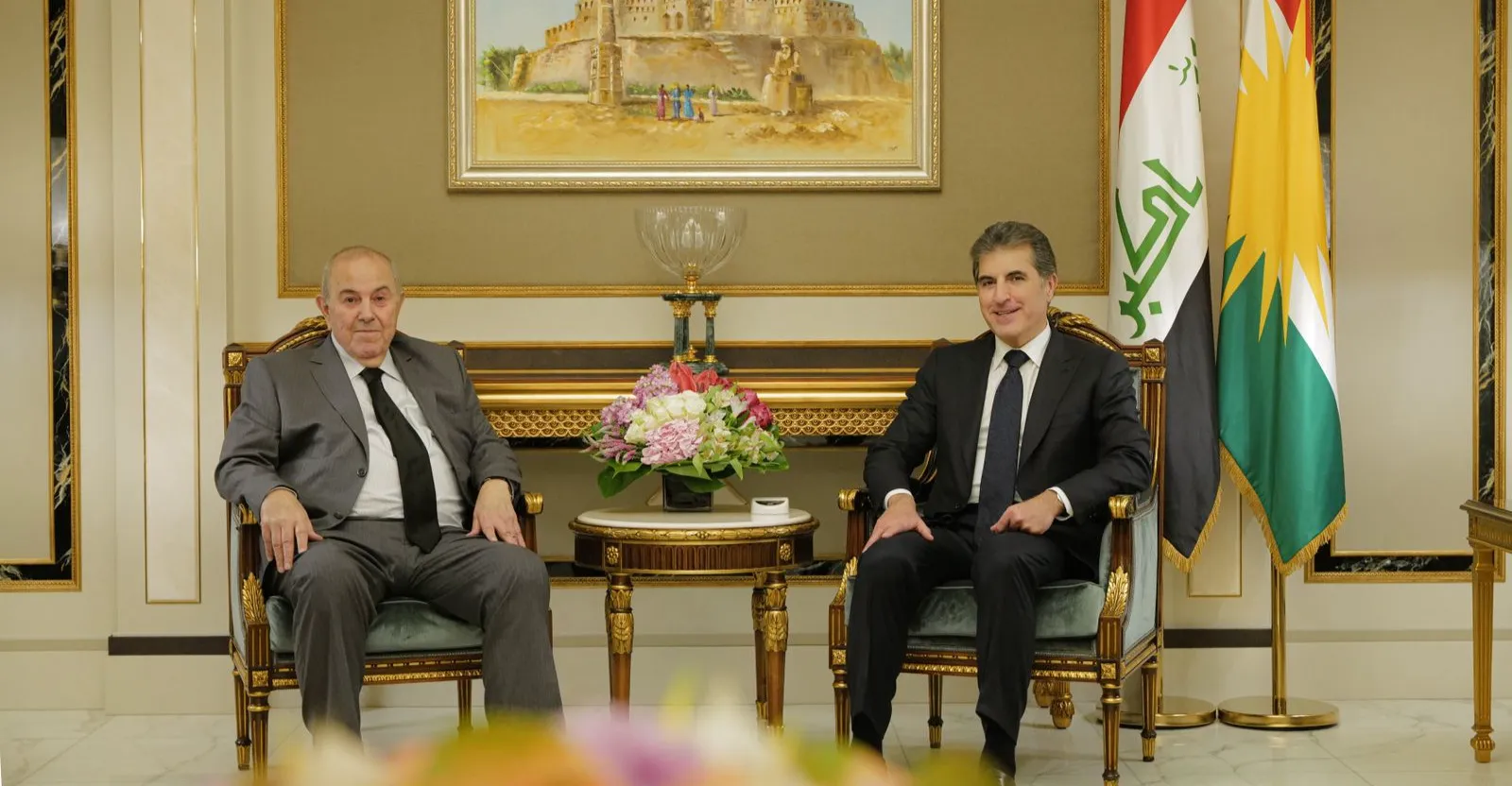 President Barzani, former PM Allawi weigh steps for Iraq’s new cabinet