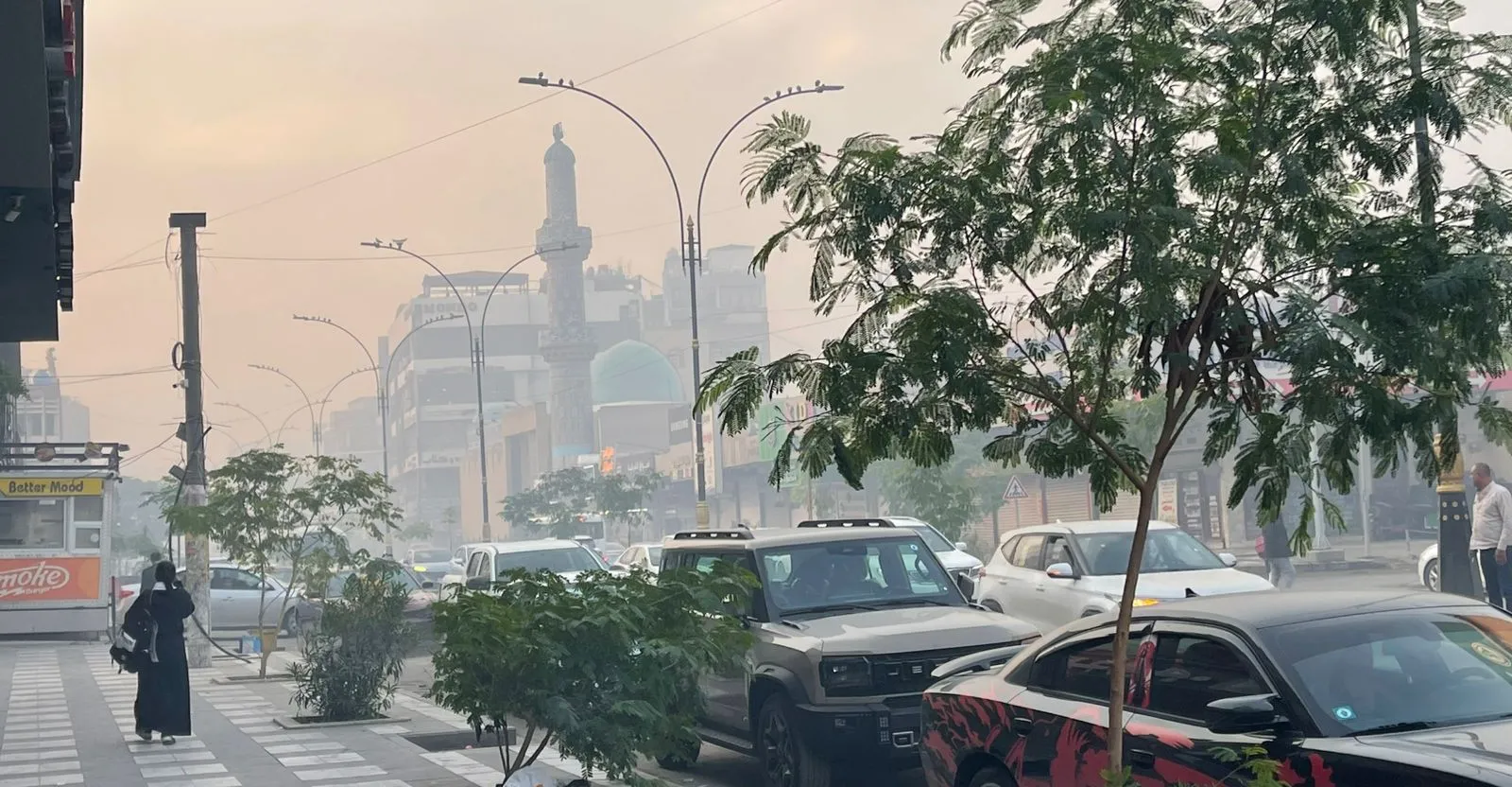 Baghdad chokes on smoke: Air quality hits 'purple' level