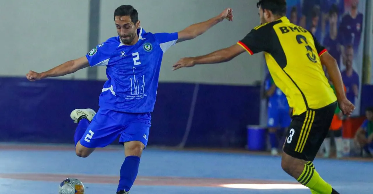 6 انتصارات وتعادلان في دوري المحترفين العراقي لكرة الصالات