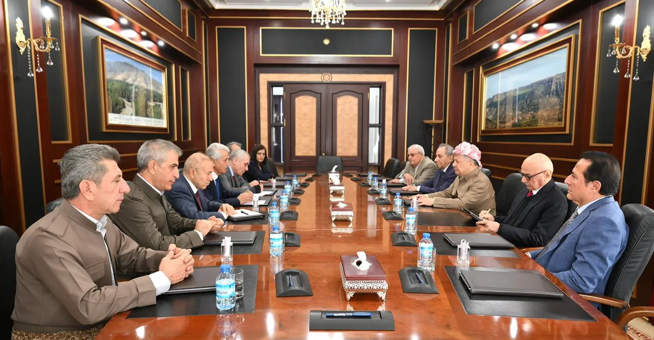 Leader Barzani, KDP-Syria officials call for Kurdish coordination