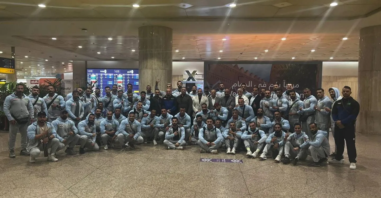 بعثة العراق لبناء الأجسام تصل السعودية للمشاركة في بطولة العالم