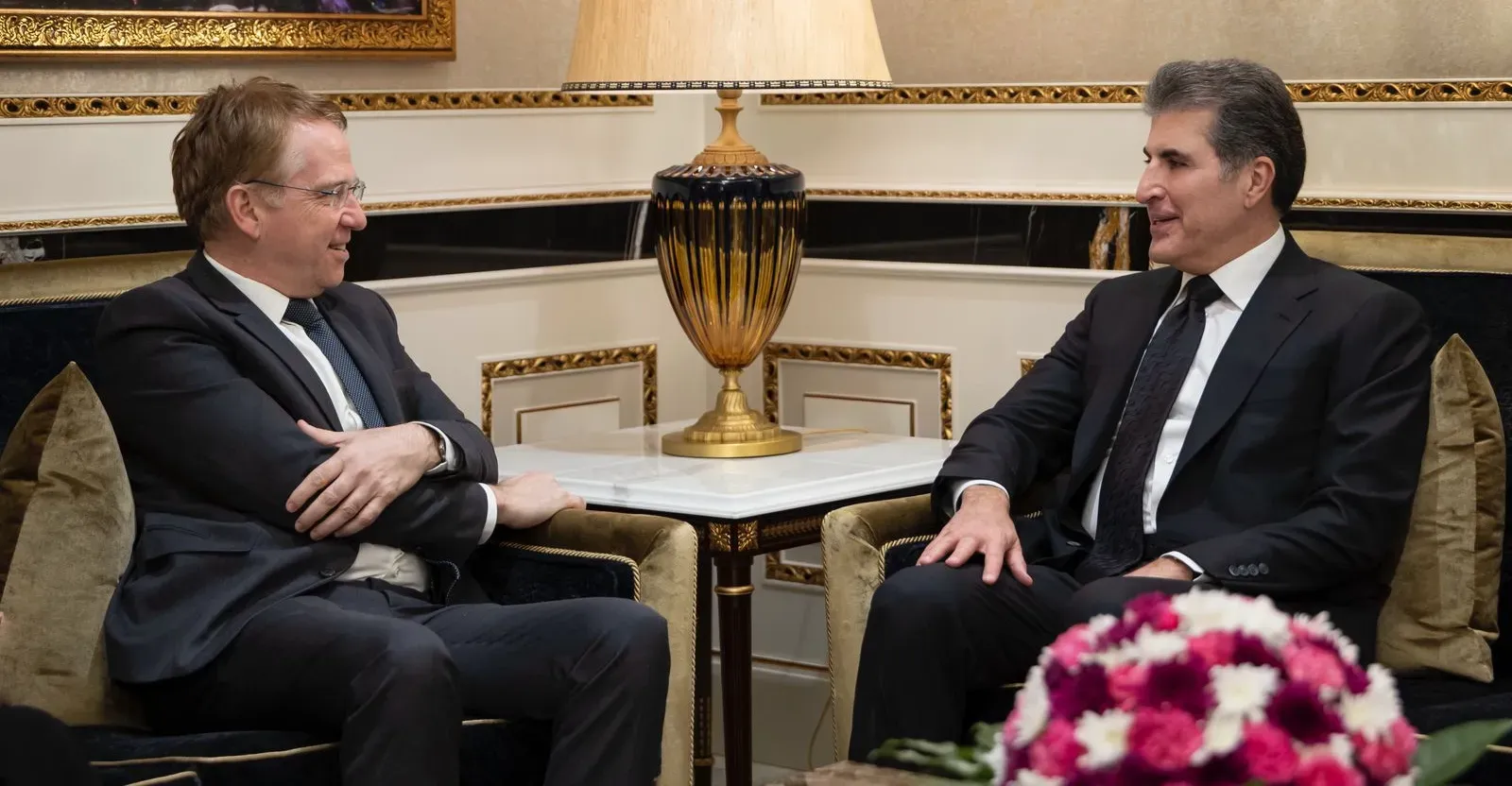 President Barzani, French Envoy praise “successful” Iraqi elections
