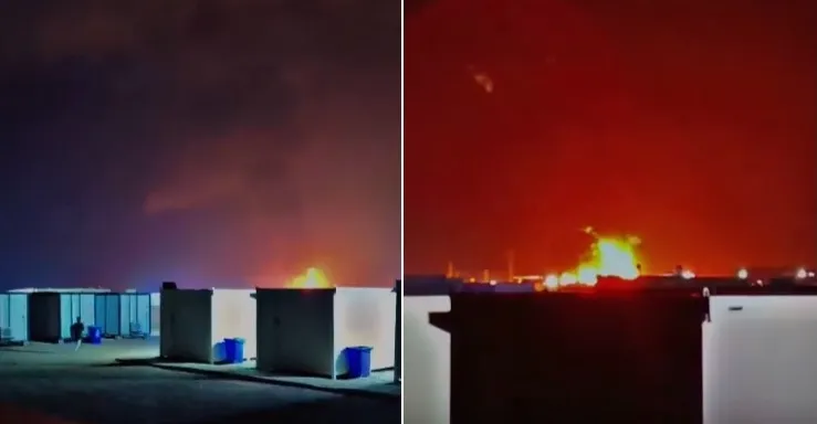 السليمانية.. هجوم جوي يستهدف حقل كورمور ويعطل إمدادات الغاز لمحطات الكهرباء (فيديو)