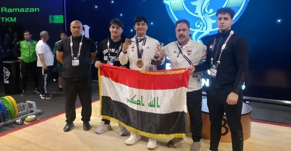 ربّاع عراقي يحرز ثلاثة أوسمة برونزية ببطولة دولية في إيران
