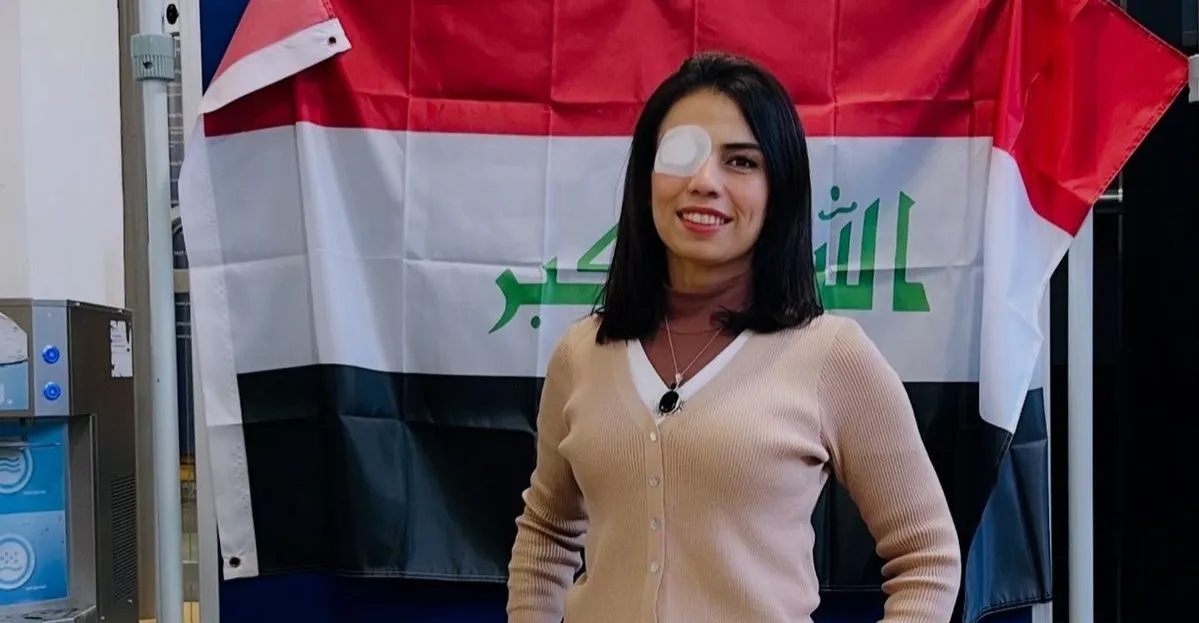 Mosul woman rises after an ISIS-era airstrike left her alone