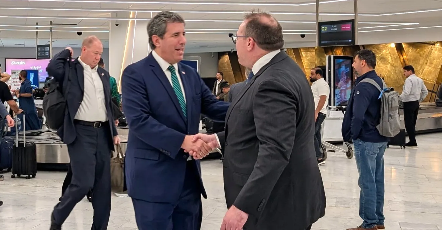 US Deputy Secretary of State arrives in Baghdad