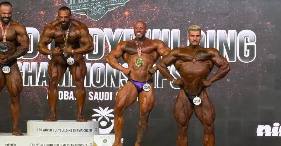 38 ميدالية ملونة للعراق في بطولة العالم ببناء الأجسام