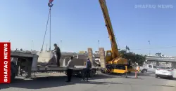 للحد من التلوث.. غلق موقع وسط بغداد بالكامل لمنع رمي وحرق النفايات (صور)