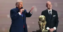 Trump awarded with inaugural FIFA Peace Prize
