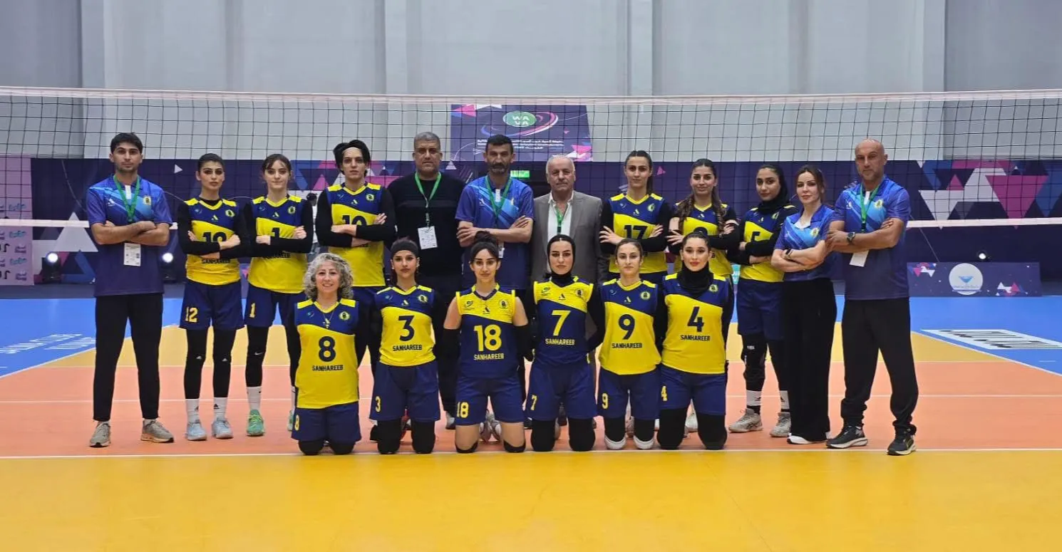 سيدات "سنحاريب" يحققن فوزهن الثاني في بطولة غرب آسيا بكرة الطائرة