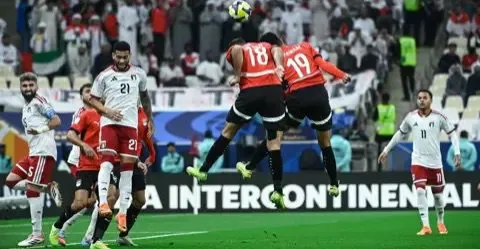كأس العرب: تعادل إيجابي ينهي لقاء مصر والإمارات