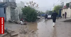 مصرع طفل غرقا وإنقاذ 26 شخصا وتضرر عشرات المنازل جراء السيول بمنطقة كوردستانية