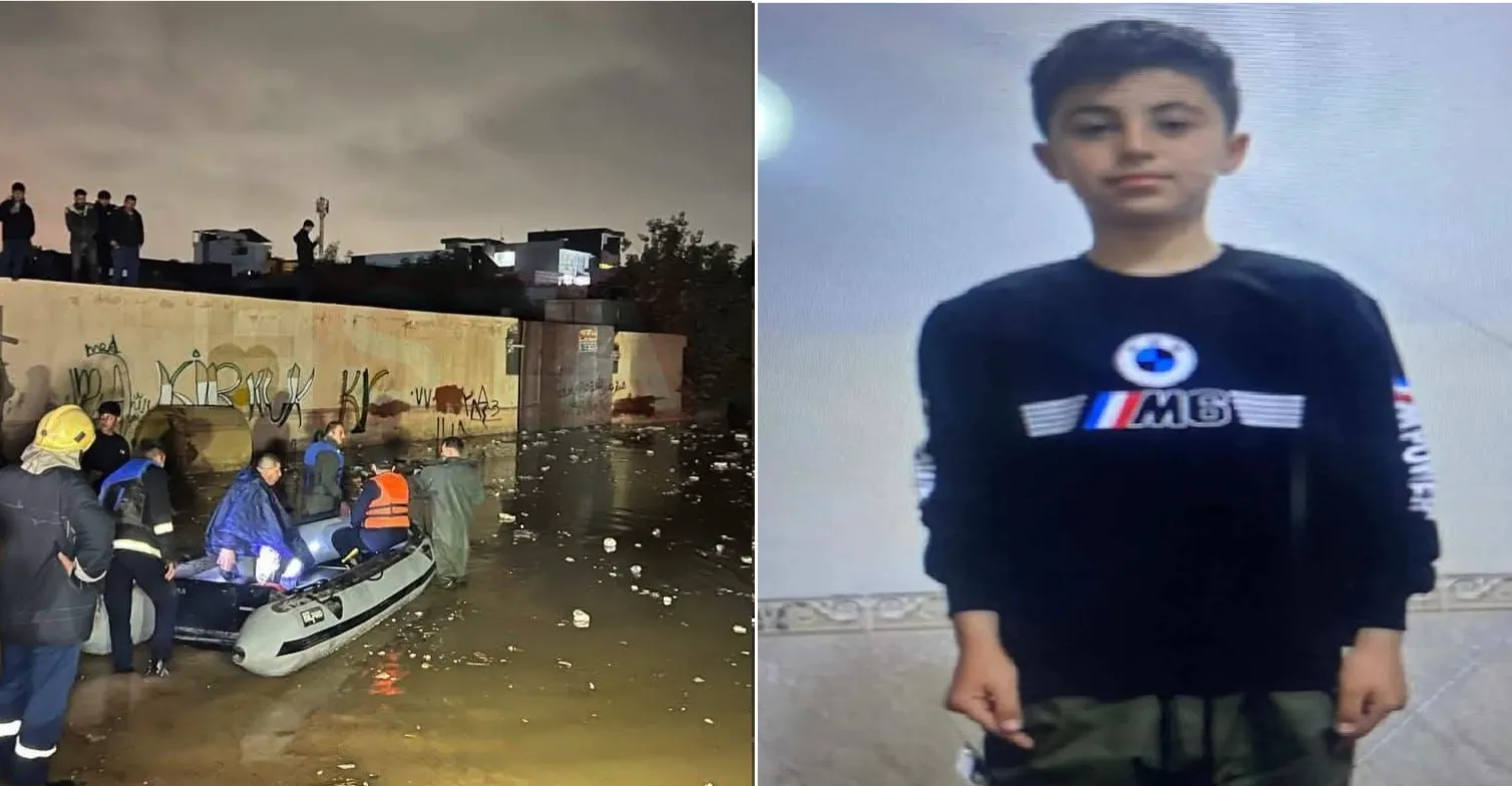 العثور على جثمان الطفل الذي جرفته السيول في كلار