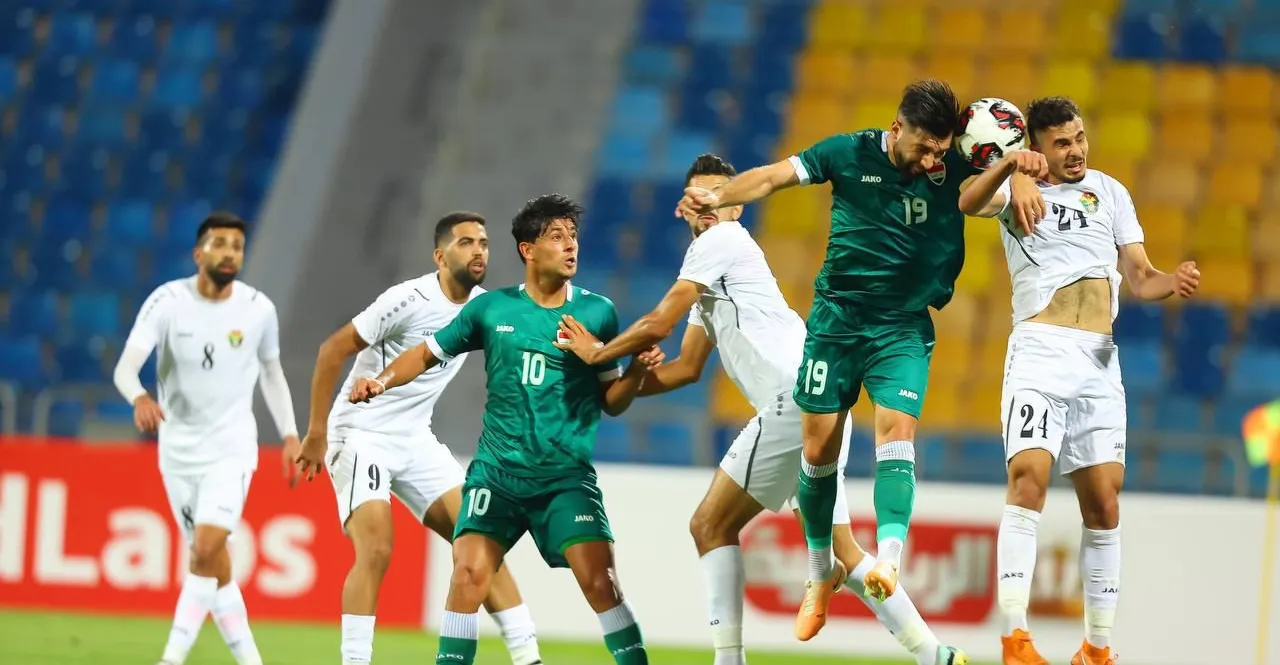 اليوم .. العراق يواجه الأردن بقمة من العيار الثقيل في ربع نهائي كأس العرب