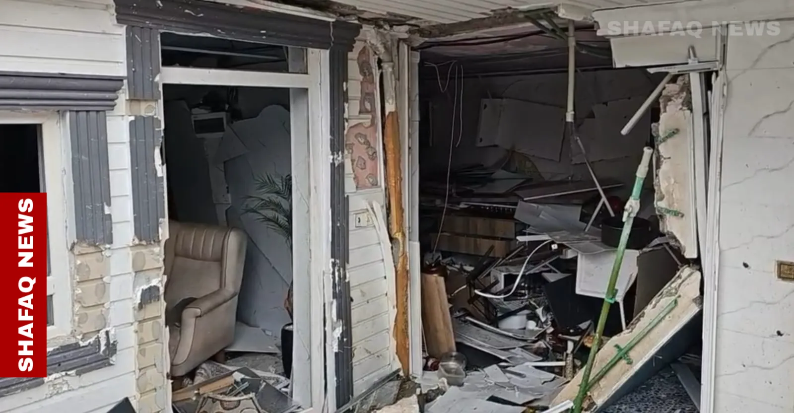 انفجار للغاز يدمر منزلا بالكامل في السليمانية (صور)