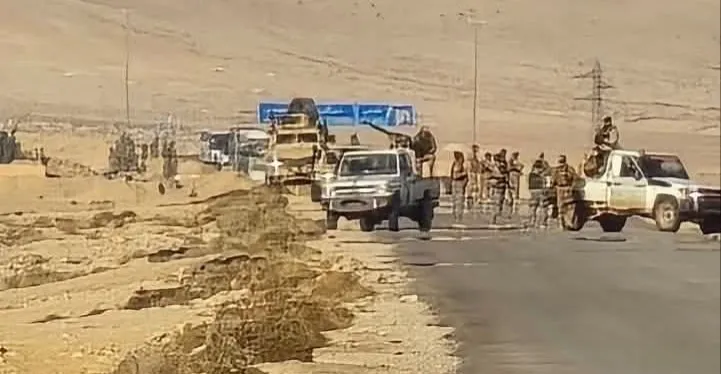 سوريا.. إصابة جنود أميركيين وسوريين بإطلاق نار قرب تدمر (فيديو)