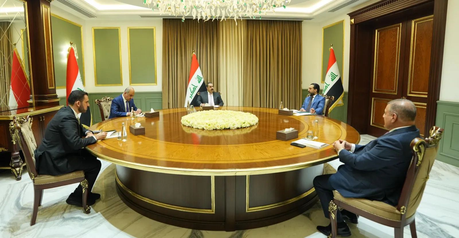 منزل السامرائي يجمع خمس زعامات سنية لاختيار رئيس البرلمان