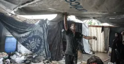 غزة.. السيول تجرف 20 ألف خيمة ومليون نازح بلا مأوى